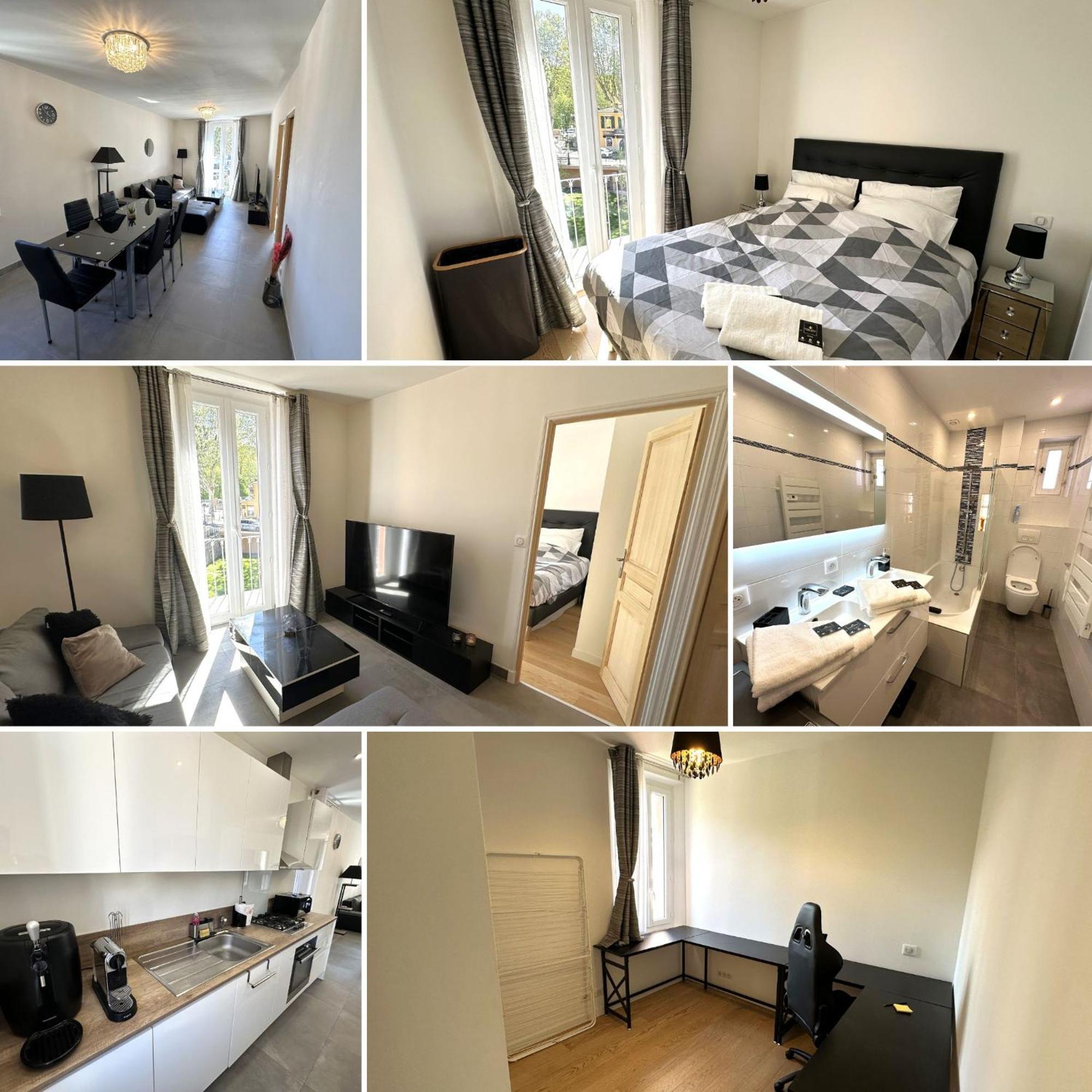 Appartement Vieux Village 빌뇌브루베 외부 사진